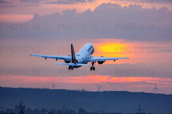 Aircraft taking off