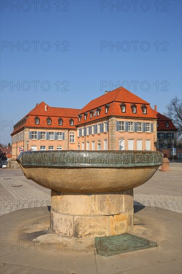 Cathedral bowl built in 1490 with neo-baroque chapter house on Cathedral Square