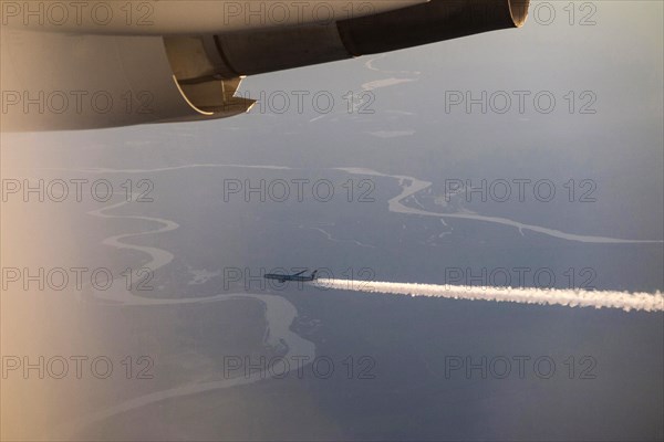 View from an aeroplane window