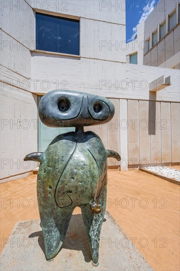 Statue at the Fundacio Joan Miro Museum