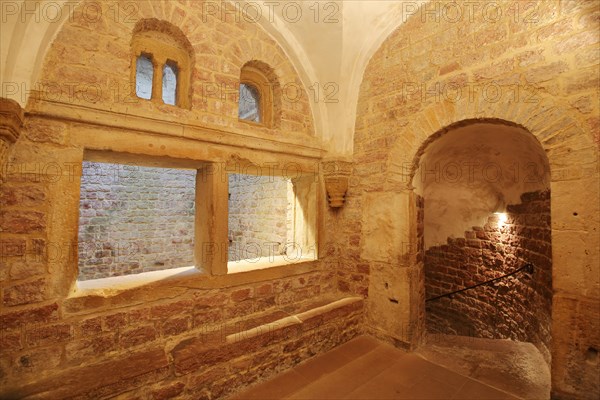 Changing room and antechamber of the mikvah