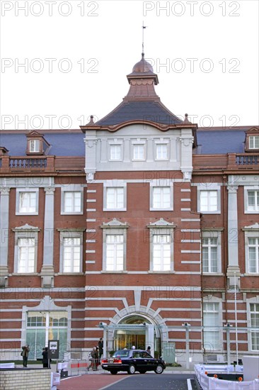 Tokyo Station Marunouchi frontage Japan Asia