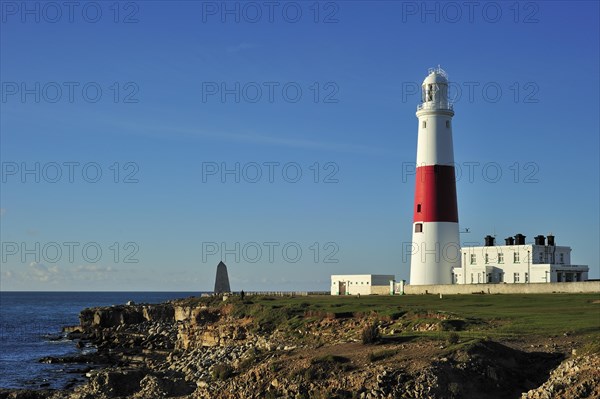 Portland Bill Lighthouse on the Isle of Portland along the Jurassic Coast