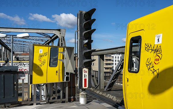 Above-ground underground station Gleisdreieck