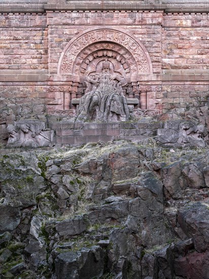 Sandstone sculpture of Frederick I Barbarossa