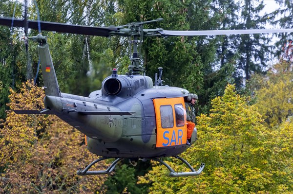 SAR helicopter of the type Bell UH-1D of the German Armed Forces