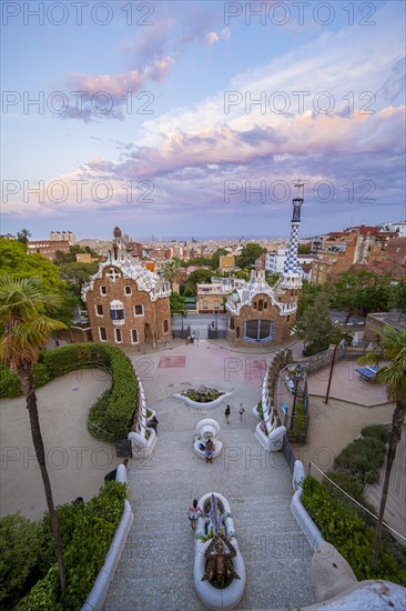 City view of Barcelona