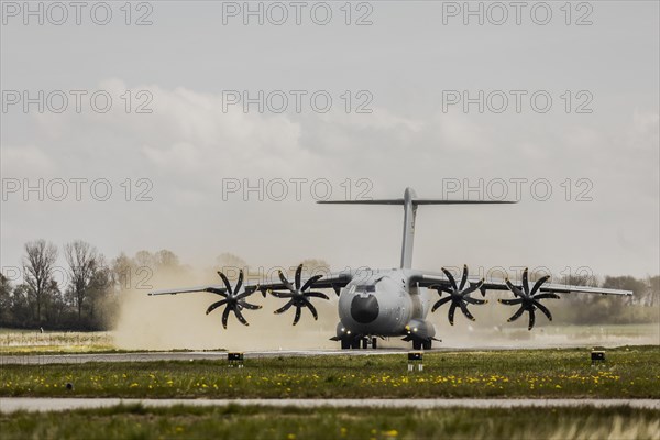 The Bundeswehr Airbus A400M aircraft