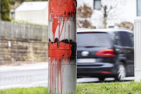 Radar speed camera