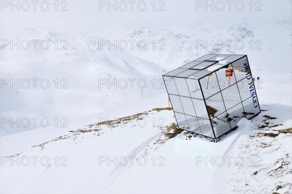 Snow-covered mountains