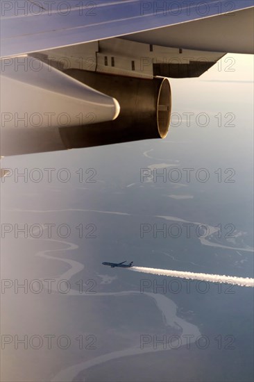 View from an aeroplane window