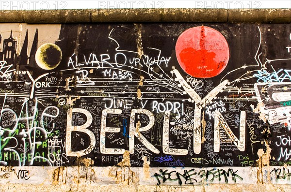 Before the renovation of the East Side Gallery