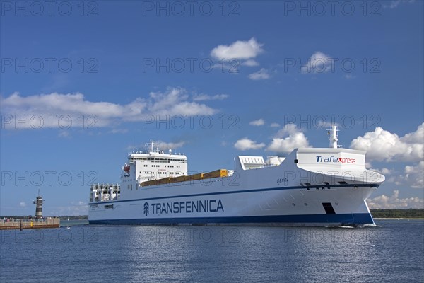 Ferry leaving Travemuende