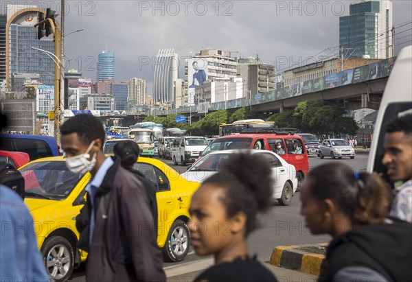 Street scene in Addis Ababa