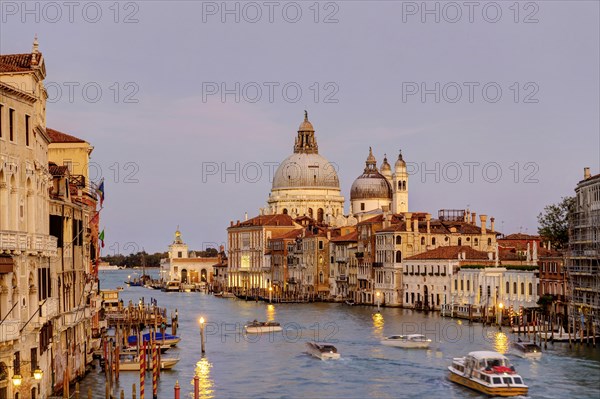 View over the Grand Canal to Punta della Dogana