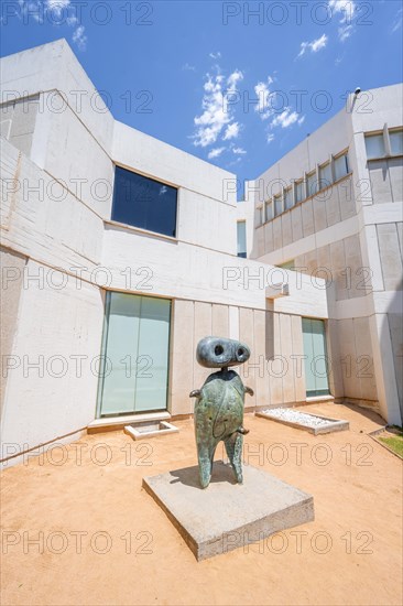Statue at the Fundacio Joan Miro Museum