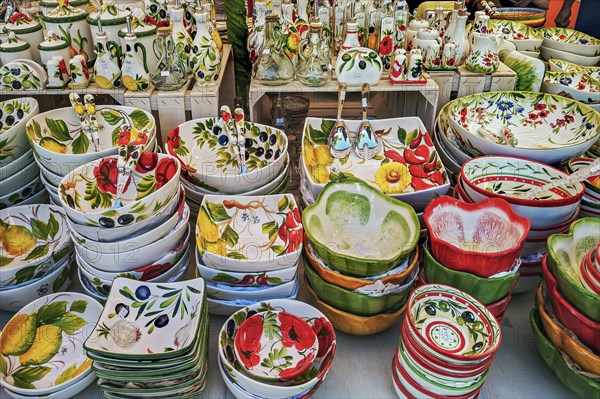 Colourful tableware