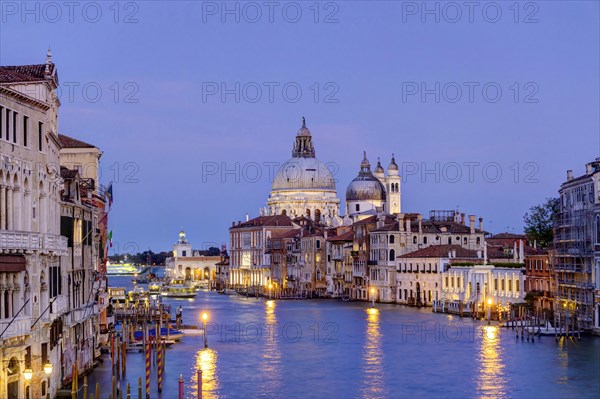 View over the Grand Canal to Punta della Dogana