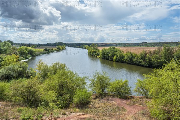 View of the river Saale