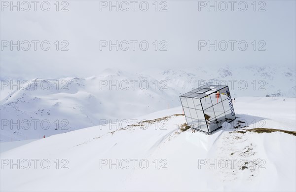 Snow-covered mountains