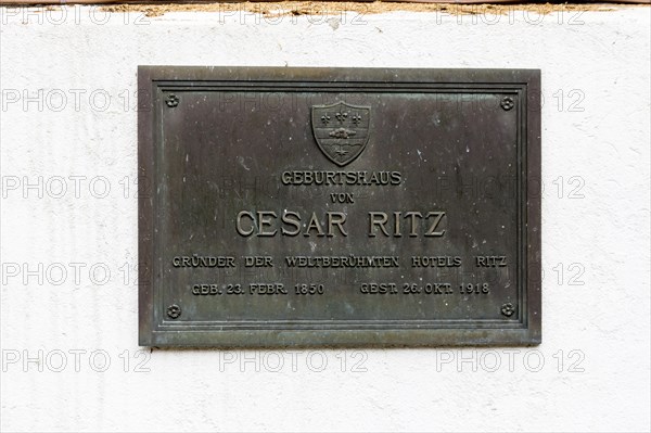 Monument to Cesar Ritz