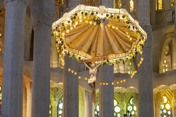 Jesus Cross on the main altar