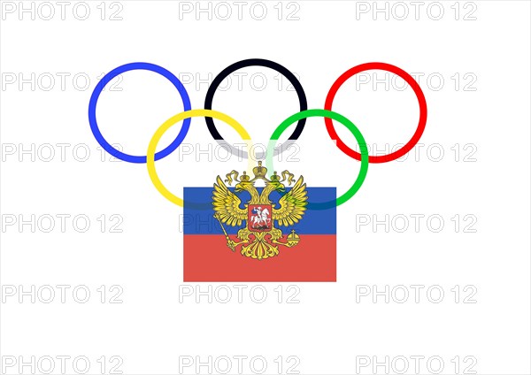 Symbolic of the participation of Russian athletes in the Olympics