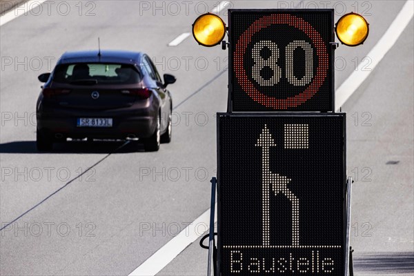 Speed limit of 80 kmh