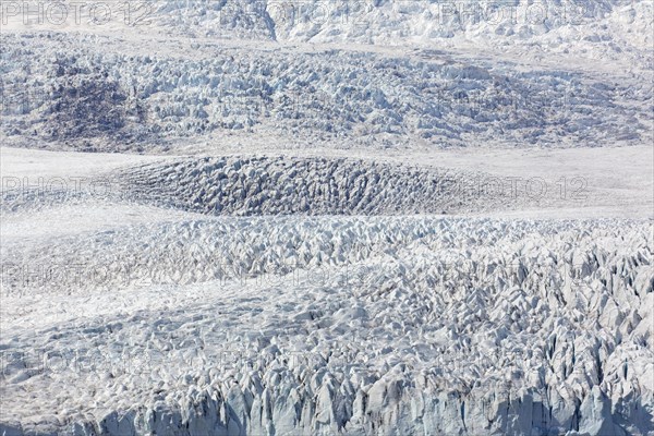 View over the Icelandic glacier Fjallsjoekull