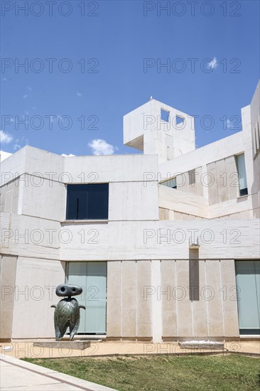 Statue at the Fundacio Joan Miro Museum