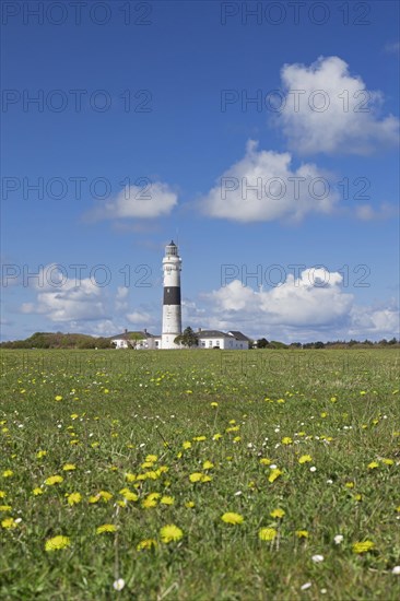 Kampen Lighthouse on the North Frisian island of Sylt