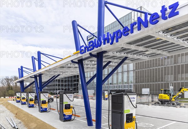 Fast charging park in the EnBW City