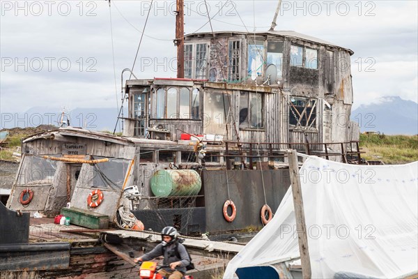 Ship graveyard near Homer