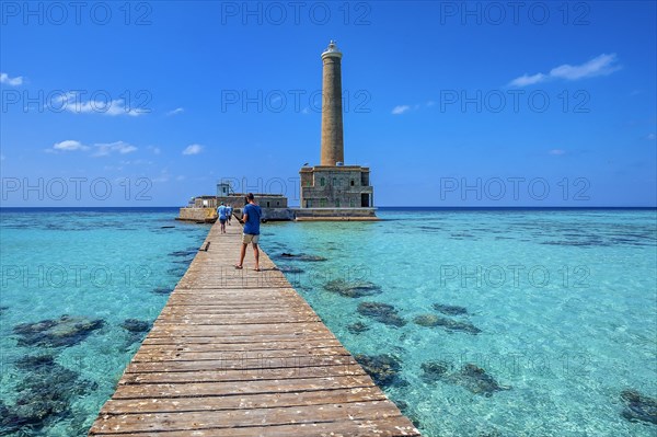 The Lighthouse on Sanganeb Reef