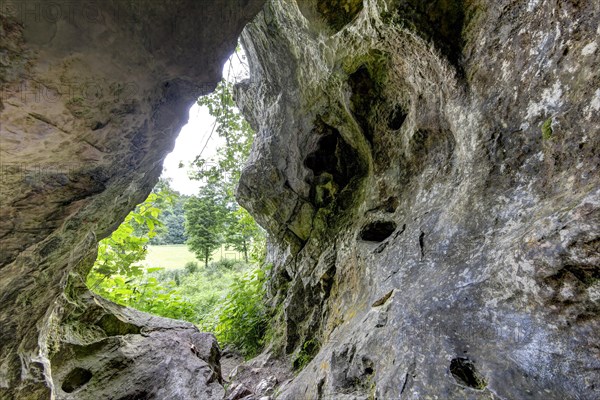 Hohlenstein-Stadel cave in the Swabian Alb