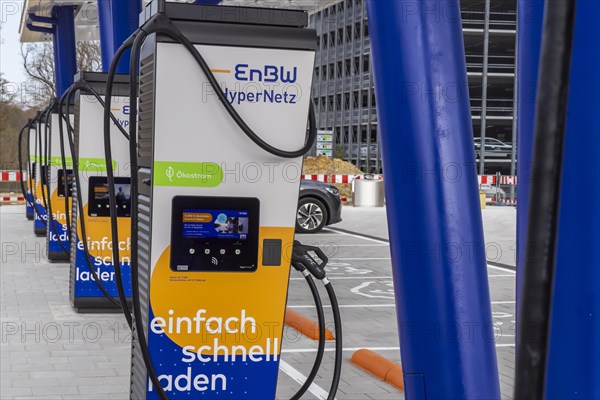 Fast charging park in the EnBW City