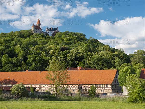 Veste Heldburg in the district of Heldburg