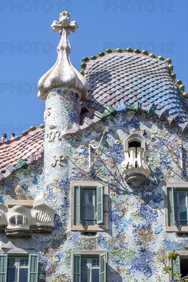 Tower and curved roof