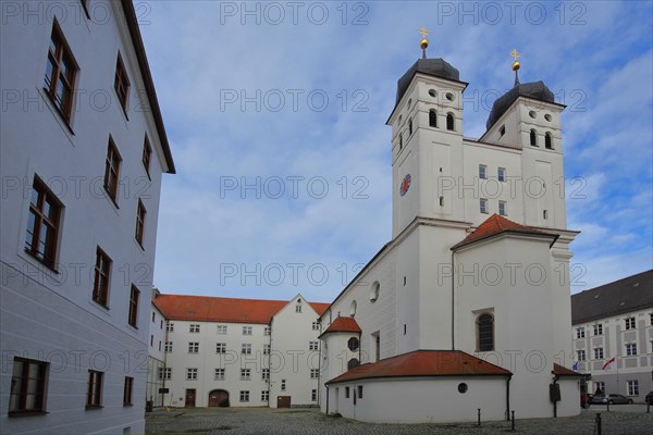Renaissance Court Church at the Castle in Guenzburg