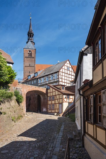 Alley from the harbour to the old town