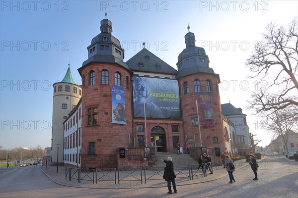 Historical Museum of the Palatinate with Habsburg banner