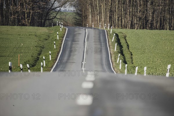 Empty country road