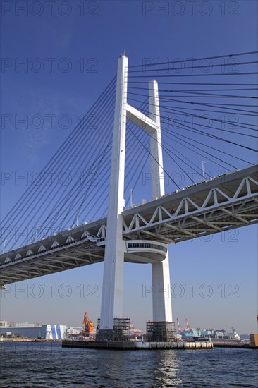 Yokohama Bay Bridge city of Yokohama Kanagawa Japan