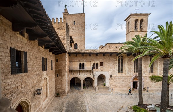 View of the inner courtyard