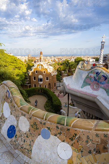 City view of Barcelona
