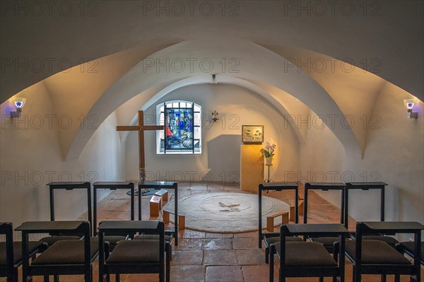 Prayer room in Benediktbeuern Monastery