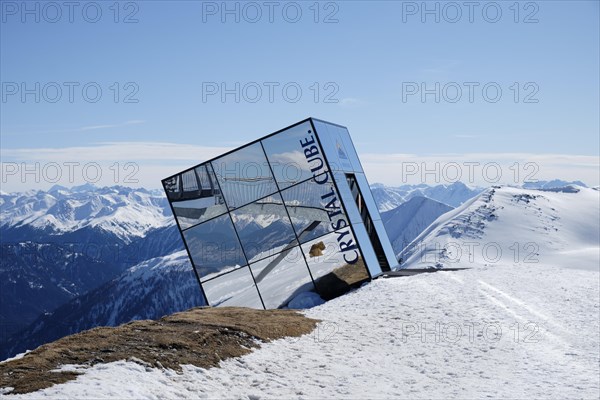 Snow-covered mountains