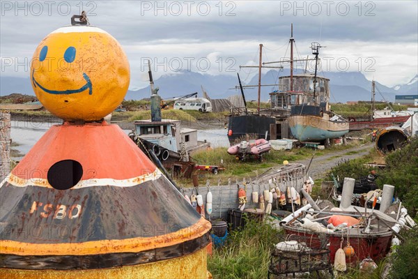 Ship graveyard near Homer