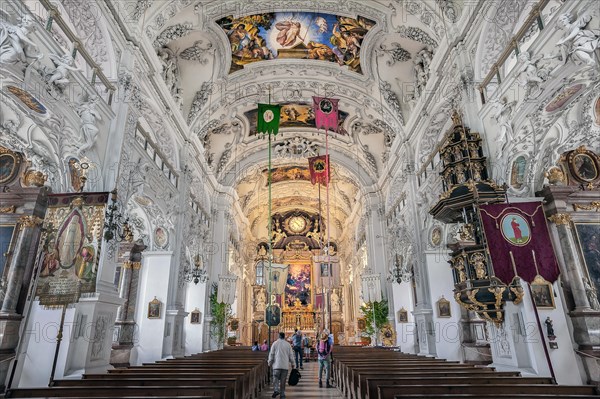 Benediktbeuern Monastery at Corpus Christi