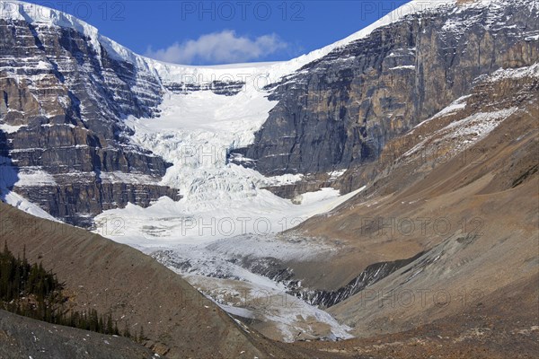 Retreating Dome Glacier